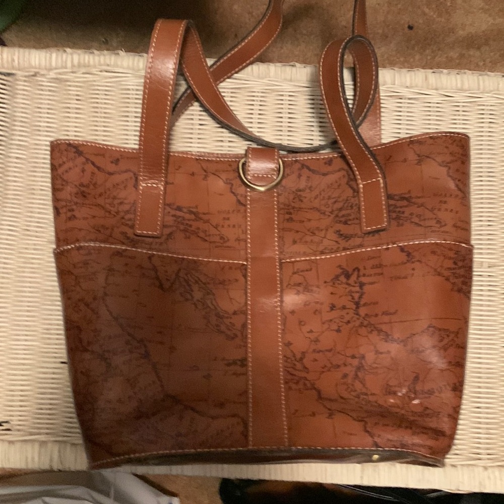 Patricia Nash classic map tote
